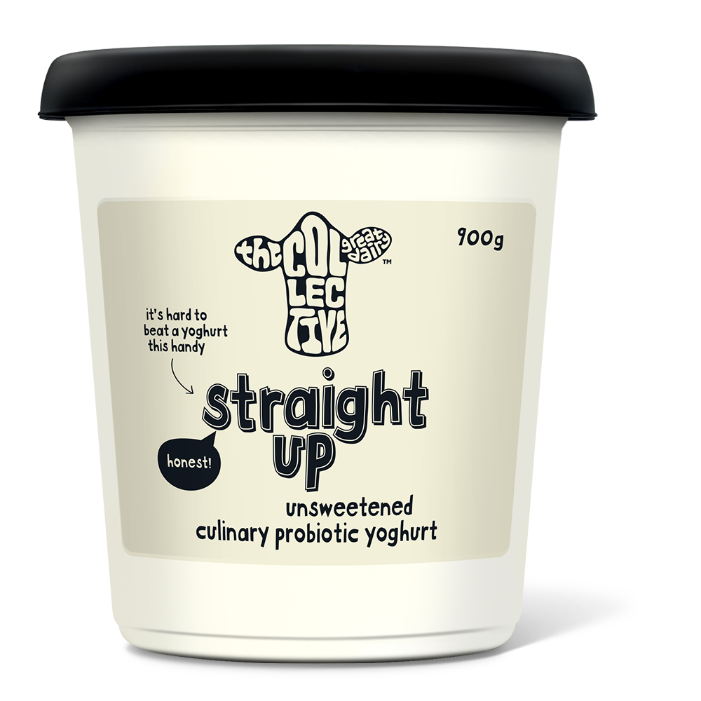 Unsweetened Straight Up Yoghurt 900g The Collective Nz